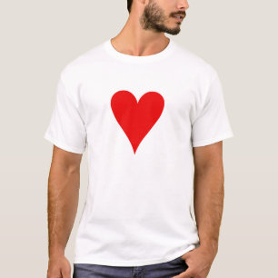 T-shirts Símbolo do coração