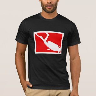 T-shirts Símbolo do mergulho