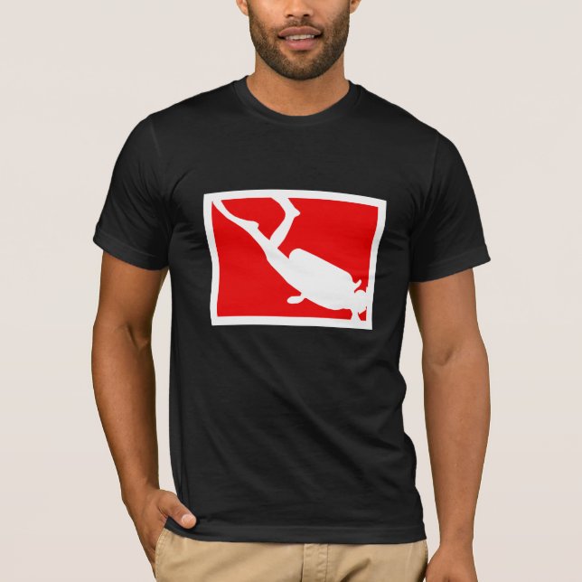 T-shirts Símbolo do mergulho (Frente)