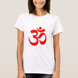 T-shirts Símbolo do OM Shanti OM Aum Namah Shivay Omkara