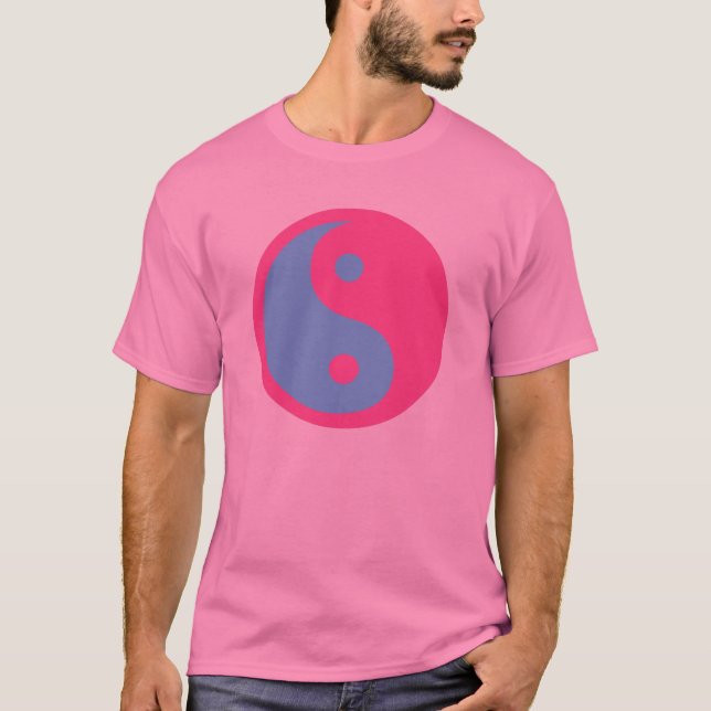 T-shirts Símbolo do Transgender de Yin e de Yang (Frente)