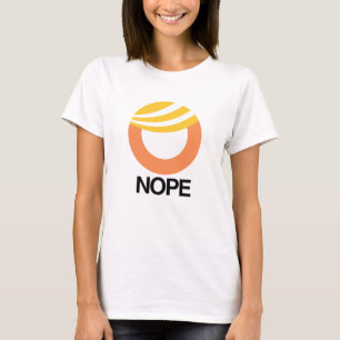 T-shirts SÍMBOLO DO TRUNFO - NOPE -- Design do Anti-Trunfo