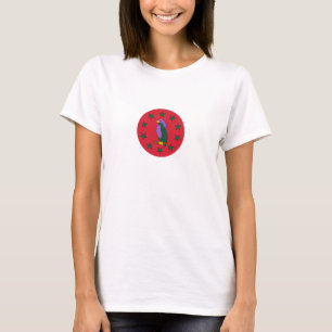 T-shirts Símbolo dominiquense do papagaio