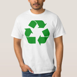 T-shirts Símbolo reciclagem - Verde