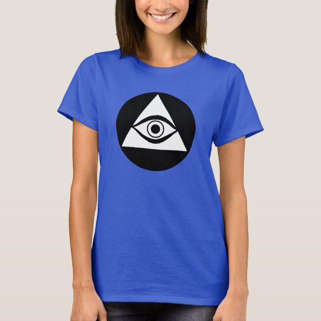 T-shirts Símbolo: Todos Vendo Olho (Frente)