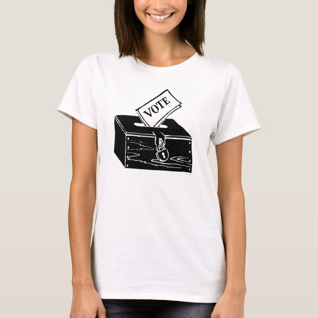 T-shirts Símbolo: Urna de voto (Frente)