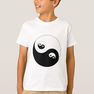 T-shirts Símbolo Yin Yang fraktal fractal