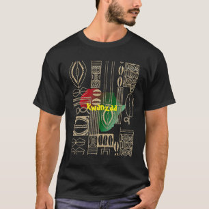 T-shirts Símbolos africanos do tribo de Kwanzaa