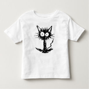T-shirts *Simple preto do gatinho