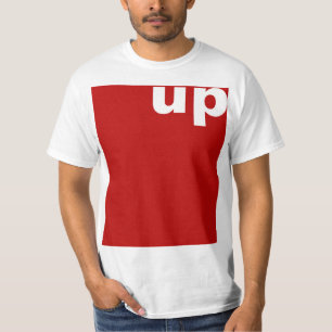 T-shirts Simplesmente design "retângulo vermelho" + suas id