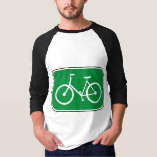 T-shirts Sinal da bicicleta do vintage