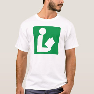 T-shirts Sinal da estrada da biblioteca