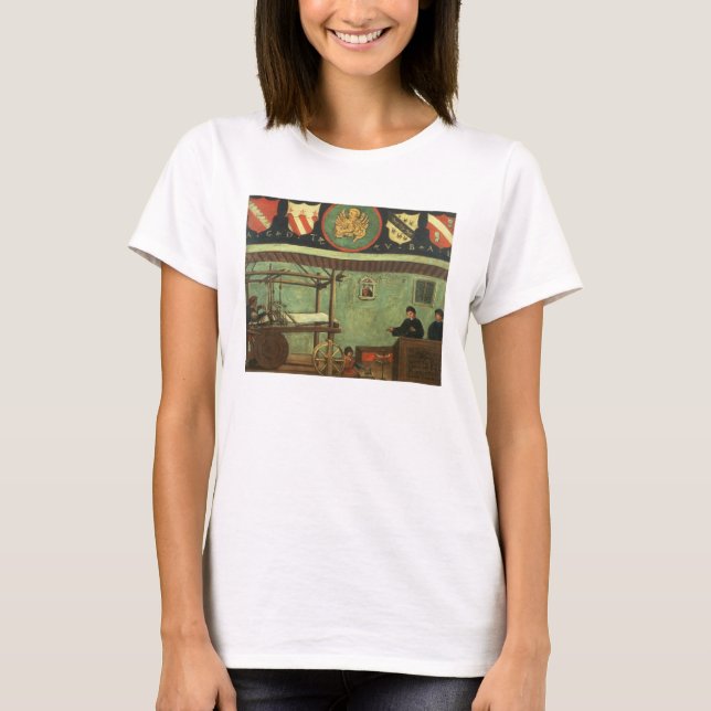 T-shirts Sinal da Guilda dos Weavers Venezianos (painel) (Frente)