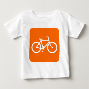 T-shirts Sinal de Bicicleta - Branco