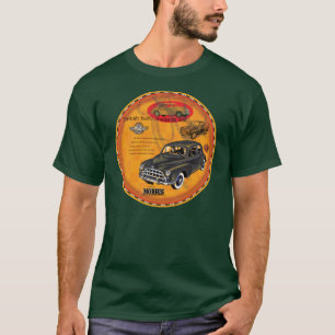 T-shirts Sinal de desvio do carro Morris Minor