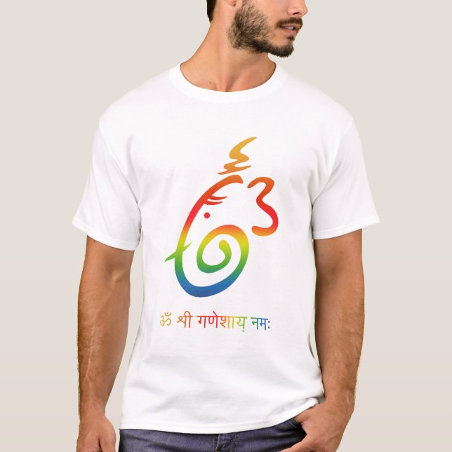 T-shirts Sinal de Ganesha (Frente)