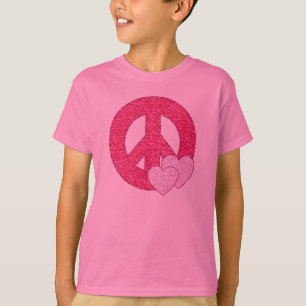 T-shirts Sinal de paz do brilho