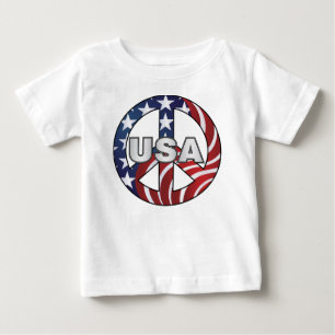 T-shirts Sinal de paz dos EUA