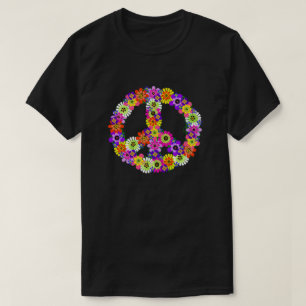 T-shirts Sinal de Paz Futout Floral