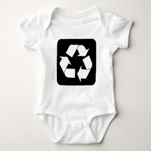 T-shirts Sinal de Reciclagem - Preto