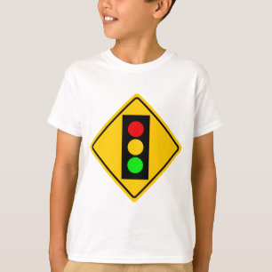 T-shirts Sinal de trânsito adiante