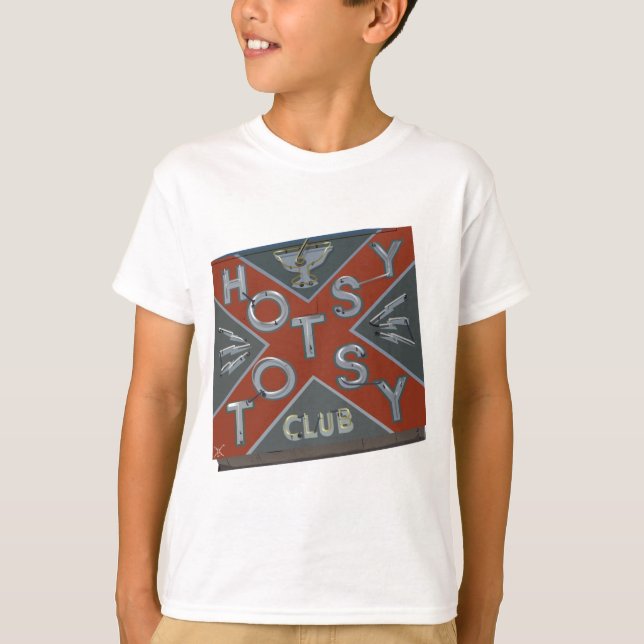 T-SHIRTS SINAL DO BAR DO MERGULHO DE HOTSY TOTSY (Frente)