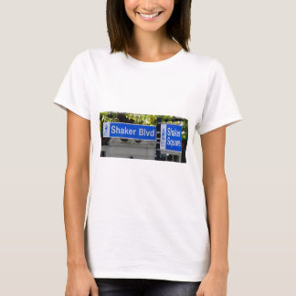 T-shirts Sinal do Quadrado do Shaker