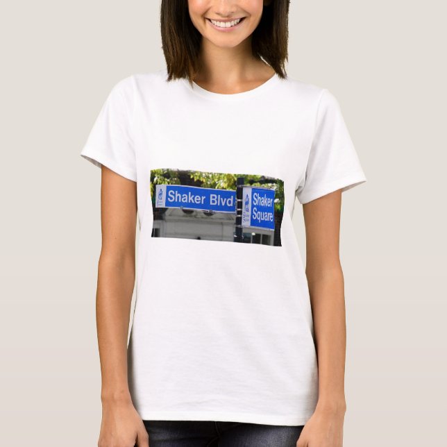 T-shirts Sinal do Quadrado do Shaker (Frente)