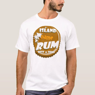 T-shirts Sinal do rum do vintage