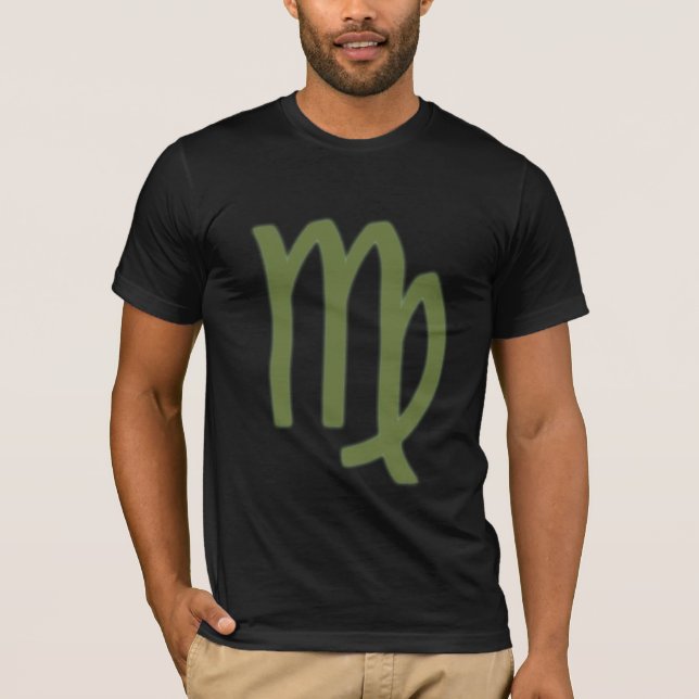 T-shirts Sinal do zodíaco: Virgo (Frente)