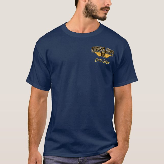 T-shirts Sinal e confiança de chamada (Frente)