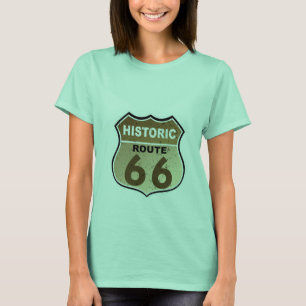T-shirts Sinal histórico da estrada da rota 66