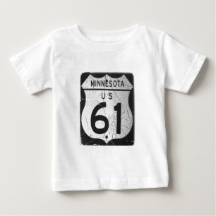 T-shirts Sinal velho da estrada 61