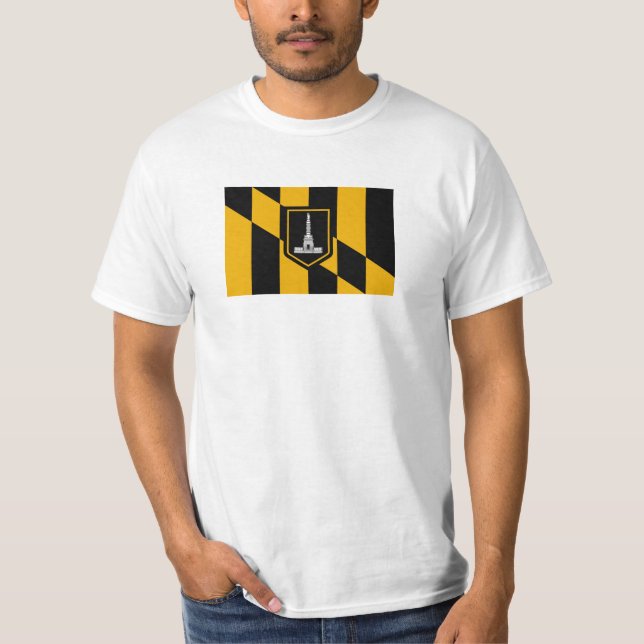 T-shirts Sinalizador Baltimore (Frente)