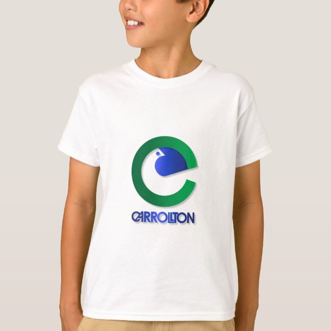 T-shirts Sinalizador Cidade da Carrollton (Frente)