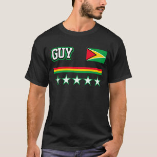 T-shirts Sinalizador da Guiana
