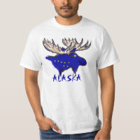 Sinalizador de estado do elk do orgulho do Alaska