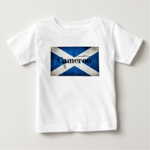 T-shirts sinalizador de grunge de cameron