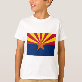 T-shirts Sinalizador do Estado da arizona
