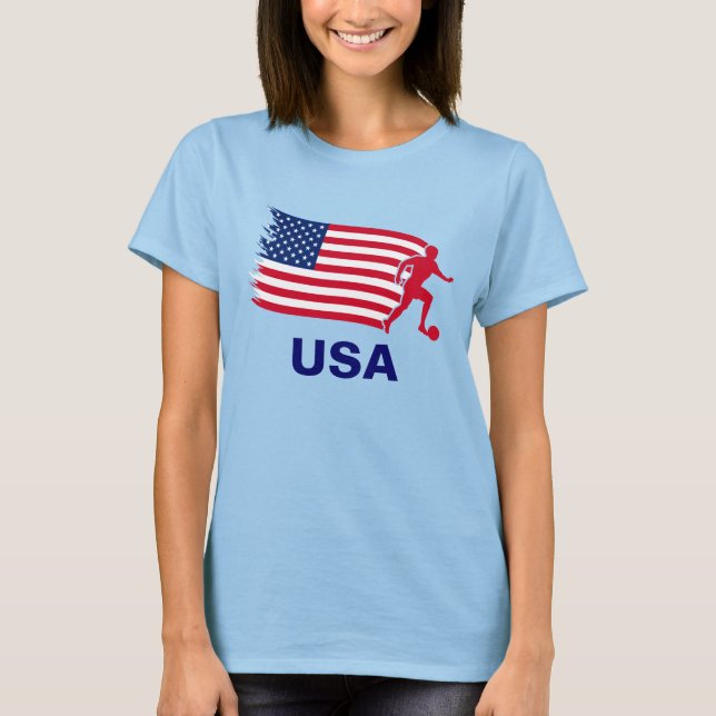 T-shirts Sinalizador do futebol americano (Frente)
