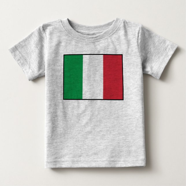 T-shirts Sinalizador Plana Itália (Frente)
