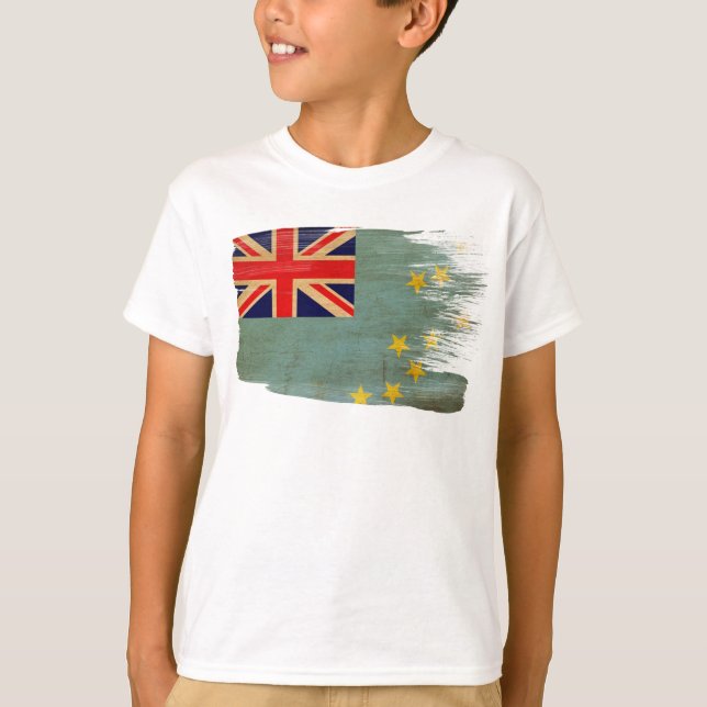 T-shirts Sinalizador Tuvalu (Frente)