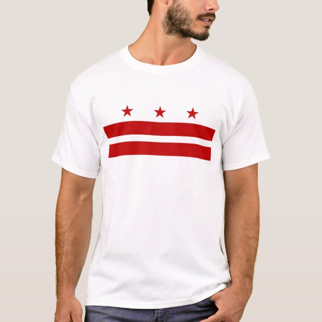 T-shirts Sinalizador Washington DC (Frente)