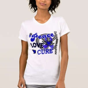 T-shirts Síndrome da barra de Guillain da cura 2 do amor d