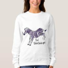 T-shirts Síndrome de Ehlers-Danlos do fim com zebra
