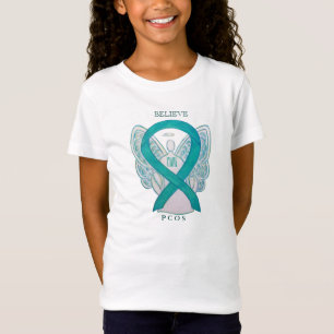 T-shirts Síndrome do Ovário Policial Sensibilização Cam