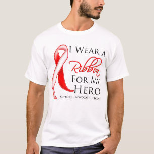 T-shirts Síndromes de Myelodysplastic eu visto uma fita