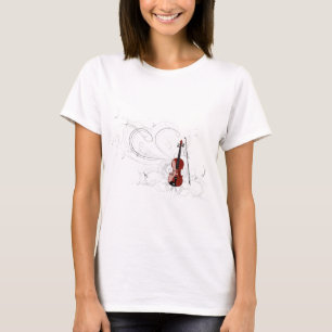 T-shirts Sinfonia do violino