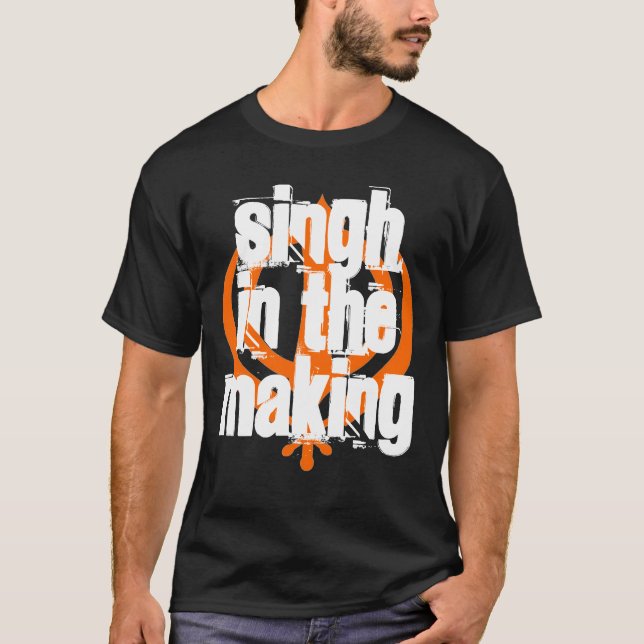 T-SHIRTS SINGH NO FAZER,… LENTAMENTE, LENTAMENTE (Frente)