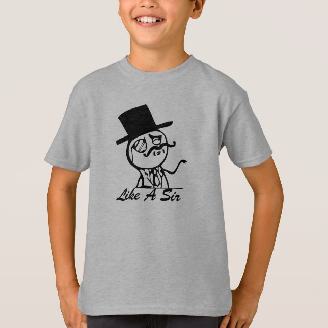 T-shirts sinta como um senhor (Frente)